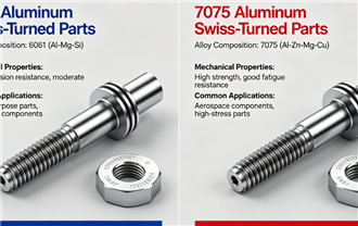 Aluminum CNC Turned Parts: 6061 vs 7075 – How to Choose the Right Material?