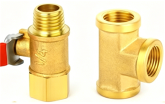 Precision Brass Part Machining for Connectors & Valve Bodies