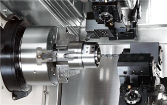 CNC Turning Components with Live Tooling