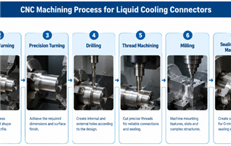 Custom Liquid Cooling Connectors for Thermal Systems